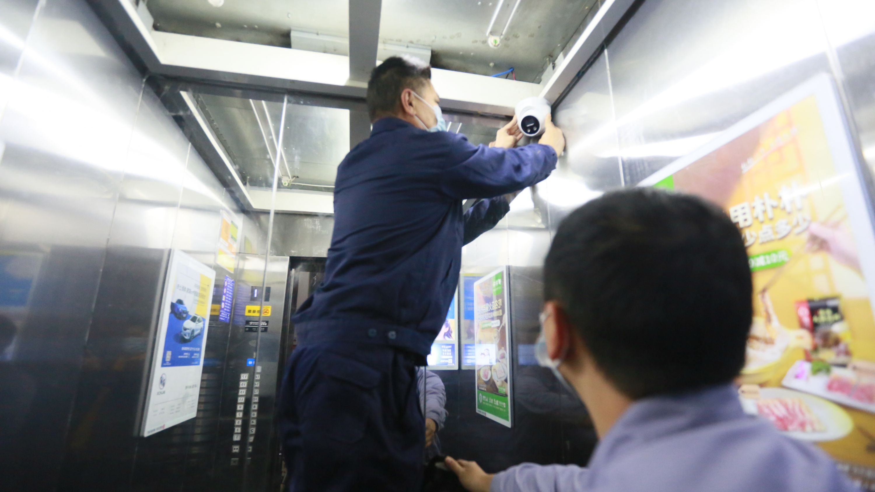 “看見”電動車就“報警”，武漢又一小區(qū)電梯配備智能“天眼”